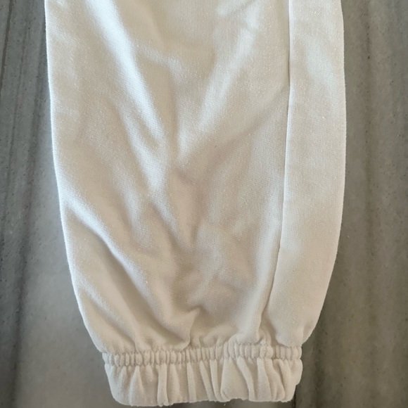 White Sweatpants/Joggers US0 New - Picture 3 of 5